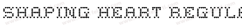 Shaping Heart Regular字体转换